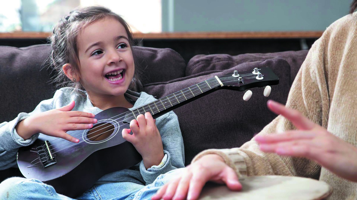 Ukelele in de klas